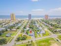 Location of the property near beach and high rises at 2110 N Oleander Ave, Daytona Beach, FL 32118