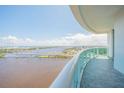 Balcony with scenic water views at 231 Riverside Dr # 2601-1, Daytona Beach, FL 32117