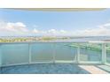 Spacious balcony with water views at 231 Riverside Dr # 2601-1, Daytona Beach, FL 32117