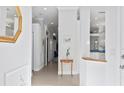 Entryway showing views into the kitchen and other areas of the home at 1333 Asher Ct # 1333, Ormond Beach, FL 32174