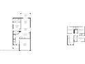 Two-story home floor plan, showing a two-car garage and spacious Gathering room at 2241 Juniper Berry Dr, Minneola, FL 34715
