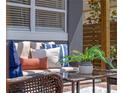 Patio furniture under pergola with plants at 1921 Dartmouth Ave, Winter Park, FL 32789