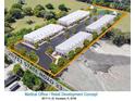 Aerial view of medical office and retail space development concept at 26711 County Road 33, Groveland, FL 34736