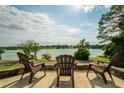 Relaxing lake view from patio seating at 2537 E Crooked Lake Dr, Eustis, FL 32726