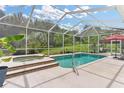 Inviting screened pool and spa at 5515 Citation Ct, Lady Lake, FL 32159