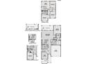 Two-story house plan with 5 bedrooms, gourmet kitchen and covered lanais at 6225 Trailblaze Bnd, Saint Cloud, FL 34771