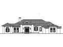 Architectural rendering of a single-story home with a front porch at 15754 Pendio Dr, Bella Collina, FL 34756