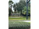 Golfview community entrance sign with lush landscaping at 13584 Turtle Marsh Loop # 132, Orlando, FL 32837