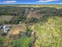 Aerial view of property, showing lot size and lake access at 4235 Dove Valley Ln, Lady Lake, FL 32159