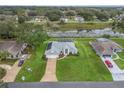 Bird's-eye view showcasing the home's location and neighborhood at 5126 County Road 125, Wildwood, FL 34785