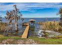 Lakefront property with private dock and boat lift at 3219 Landing Vw, Tavares, FL 32778