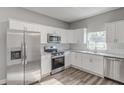 Modern kitchen with stainless steel appliances at 401 Sw 1St Ave, Mulberry, FL 33860