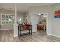 View of main bedroom from the living room at 6803 Hermitage Dr, Lakeland, FL 33810