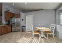 Kitchen nook with a small table and chairs at 5791 Woodruff Way, Lakeland, FL 33812
