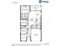 Four-bedroom home with open concept kitchen and large gathering room at 596 Ituna Cir, Winter Haven, FL 33881