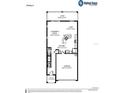 First floor plan showcasing kitchen, gathering room, and garage at 5105 Sylas Jax Ave, Winter Haven, FL 33884