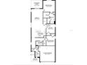 A floor plan layout of the house, including bedrooms, bathrooms, kitchen, and other areas at 1754 Eagle Hammock Blvd, Eagle Lake, FL 33839