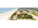 Aerial view of beach homes and the ocean at 3855 S Atlantic Ave # 1206B, Daytona Beach, FL 32118