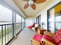 Spacious balcony boasting stunning water views at 452 Bouchelle Dr # 303, New Smyrna Beach, FL 32169