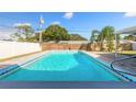 Refreshing rectangular pool with tiled accents and a spacious patio at 1313 Suwanee Rd, Daytona Beach, FL 32114