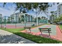 Tennis and shuffleboard courts within the Oceanwalk community at 5300 S Atlantic Ave # 9-304, New Smyrna Beach, FL 32169
