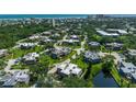 Aerial view of community near the ocean at 116 Cedar Dunes Dr, New Smyrna Beach, FL 32169