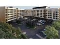 Luxury building with ample parking and surrounding landscape at 4849 W Irlo Bronson Hwy # 315, Kissimmee, FL 34746