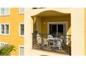 Private balcony with patio furniture, offering peaceful outdoor space at 8100 Poinciana Blvd # 2409, Orlando, FL 32821