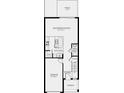 Main floor features kitchen, gathering room, and garage at 4811 Spangle Drive Way, St Cloud, FL 34769
