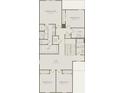 Upper floor plan with owner's suite, 3 bedrooms, and a loft at 2118 Charming Ave, Davenport, FL 33897