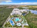 Resort-style condo complex with pool and water park at 14501 Grove Resort Ave # 3327, Winter Garden, FL 34787