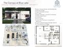 3 bedroom, 2 bathroom floor plan; open concept kitchen and attached garage at 0 E Wisconsin Ave, Deland, FL 32724