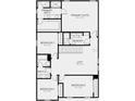 Second floor plan with primary suite, bedrooms, and laundry room at 257 Acorn Rd, Haines City, FL 33844