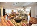 Spacious living area with hardwood floors and open concept design at 2955 Lolissa Ln, Winter Park, FL 32789