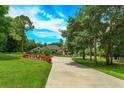 Spacious home with a long driveway and green lawn at 35635 High Pines Dr, Eustis, FL 32736
