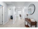 Bright and spacious entryway with tile flooring at 4021 Silverstream Ter, Sanford, FL 32771