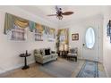 Cozy sitting area with comfortable seating at 7576 Excitement Dr, Reunion, FL 34747