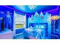 Frozen-themed bedroom with a unique bunk bed at 3020 Mahalo Dr, Davenport, FL 33897