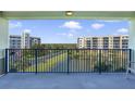 View from balcony features a scenic view of the community at 5300 S Atlantic Ave # 15-403, New Smyrna Beach, FL 32169