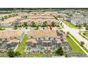 Aerial view of townhouses with private pools at 1568 Plunker Dr, Davenport, FL 33896
