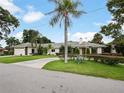 Single-Gathering home with a two-car garage and circular driveway at 342 Maple Dr, Longwood, FL 32750