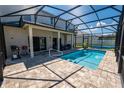 Private screened pool and patio area at 1134 Harbor Hill St, Winter Garden, FL 34787