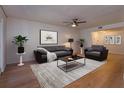 Living room with wood floors and furniture at 200 Maitland Ave # 169, Altamonte Springs, FL 32701