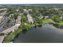 Aerial view of waterfront condo community with lake access at 200 Maitland Ave # 2, Altamonte Springs, FL 32701
