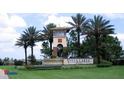 Entrance sign for Vista Lakes community with fountain at 8710 Saratoga Inlet Dr # 305, Orlando, FL 32829