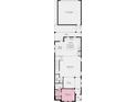Two-story floor plan, 4 bedrooms, 3 baths, 2-car garage at 1227 Teal Creek Dr, Saint Cloud, FL 34771