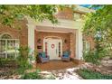 Inviting front porch entry to this beautiful brick home at 1650 Lakehurst Ave, Winter Park, FL 32789