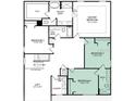 Second floor plan with Primary bedroom and loft at 1629 Andover Ridge Dr, Deland, FL 32720