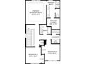 Second floor plan shows primary suite and two bedrooms at 2444 Cedar Rose St, Apopka, FL 32712