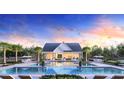 Resort-style pool with lounge chairs and a clubhouse at 1718 Pinecliff Dr, Apopka, FL 32703